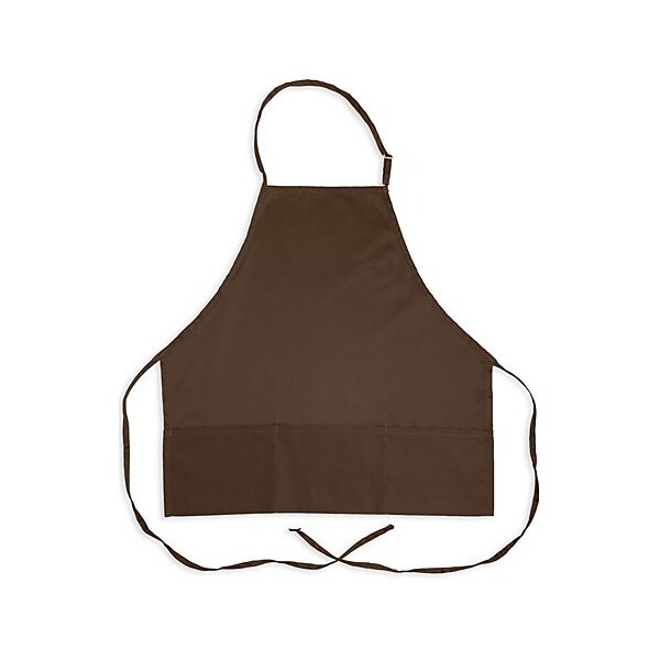 Allpoints Kng 27 In Bib Apron Coffee 3 Pocket 1040COF - main